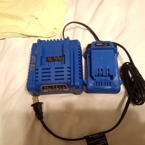 Kobalt model kxb424 24 volt battery and charger new display